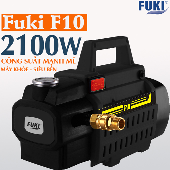 Máy xịt rửa xe cao áp Fuki F10 2100W